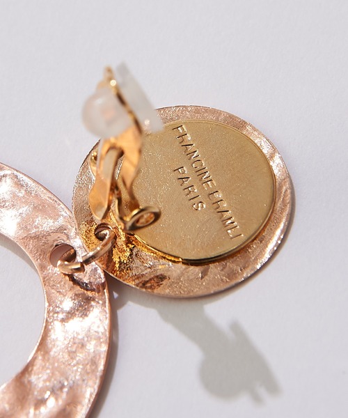 RIVE DROITE(リヴドロワ)の「【FRANCINE BRAMLI(フランシーヌブラムリ)】プレートイヤリング(イヤリング・レディース・ゴールド・FREE)」の7枚目の写真