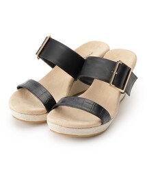 DRESKIP | バックルデザインまが～るサンダル(サンダル)