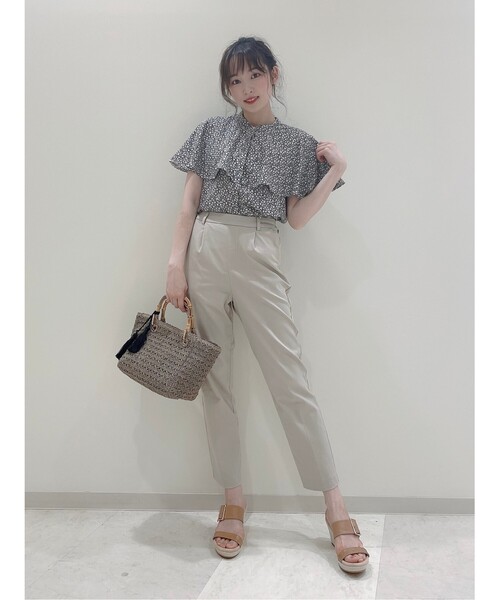 DRESKIP（ドレスキップ）の「◆バックルデザインまが～るサンダル（サンダル・レディース・ブラック/ブラウン系/アイボリー系・35/45/25）」の9枚目の写真