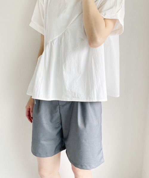 Alite cloth(アリーテクロス)の「ひざ丈ハーフパンツ(その他パンツ・レディース・ブラック/グレー・FREE)」の10枚目の写真