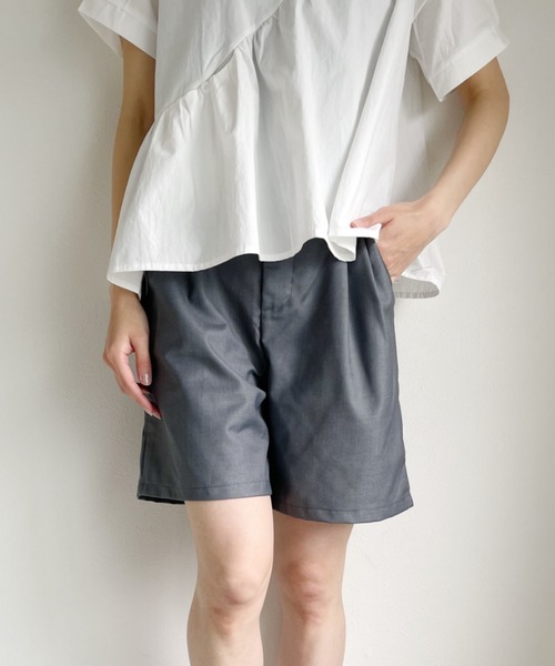 Alite cloth(アリーテクロス)の「ひざ丈ハーフパンツ(その他パンツ・レディース・ブラック/グレー・FREE)」の11枚目の写真