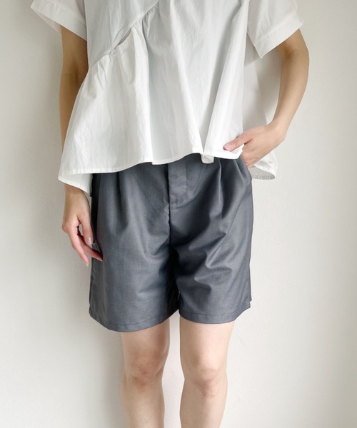 Alite cloth(アリーテクロス)の「ひざ丈ハーフパンツ(その他パンツ・レディース・ブラック/グレー・FREE)」の12枚目の写真