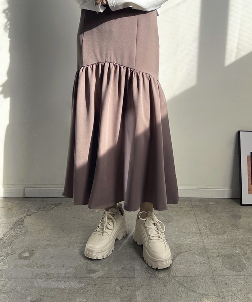 Futier land（フューティアランド）の「ワンカラー厚底スニーカー（スニーカー・レディース・ホワイト/ライトベージュ・40/38/39/35/36/37）」の20枚目の写真