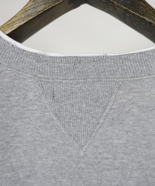 EGO TRIPPING（エゴトリッピング）の「msw921-OVERLAP SWEAT スウェット（スウェット・メンズ・ブラック/杢グレー/チャコール・46/48）」の5枚目の写真