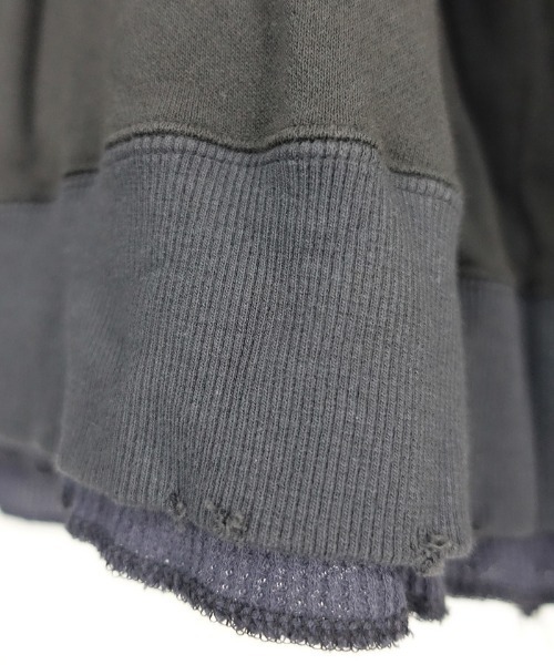 EGO TRIPPING（エゴトリッピング）の「msw921-OVERLAP SWEAT スウェット（スウェット・メンズ・ブラック/杢グレー/チャコール・46/48）」の20枚目の写真