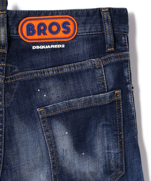 DSQUARED2（ディースクエアード）の「DSQUARED2/ディースクエアード/赤ペンキTIDY BIKER/Medium 4 Wash Tidy Biker Jeans（デニムパンツ・メンズ・ブルー・42/46/48/44）」の17枚目の写真