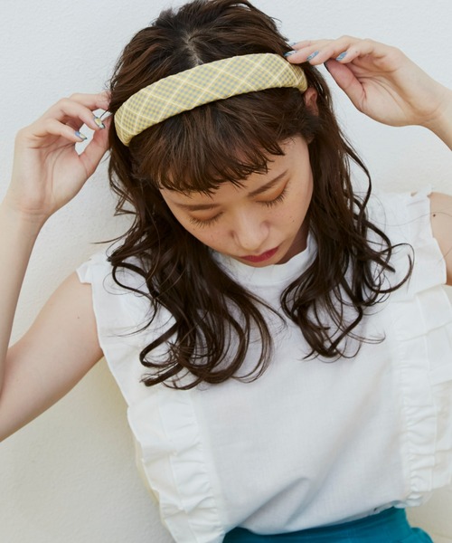 MERLOT(メルロー)の「ラインフリルガーリーブラウス(シャツ/ブラウス・レディース・マスタード/ブルー/ホワイト・FREE)」の12枚目の写真