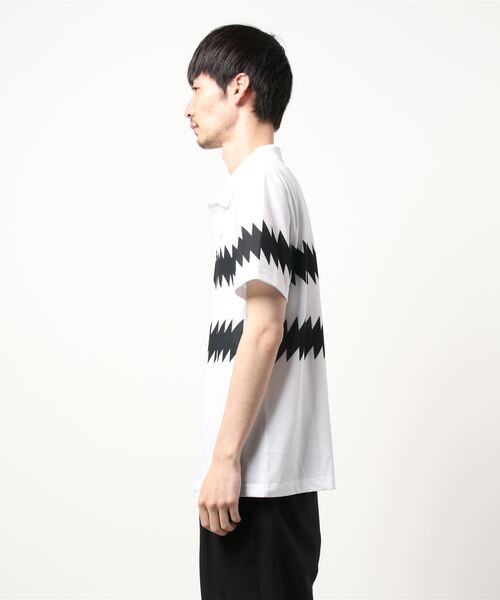 WAAC（ワック）の「《WAAC》MENS シーズンパターン半袖ポロシャツ（ポロシャツ・メンズ・ネイビー/ホワイト・2/4/1/3）」の16枚目の写真