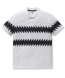 《WAAC》MENS シーズンパターン半袖ポロシャツ