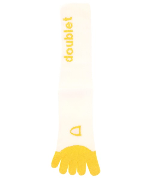 doublet(ダブレット)の「doublet “FRIED-POTATO”ソックス(ソックス/靴下・メンズ・ホワイト・FREE)」の4枚目の写真