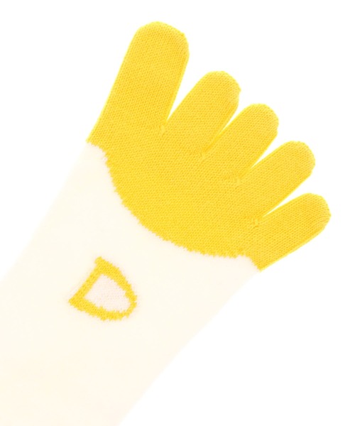 doublet(ダブレット)の「doublet “FRIED-POTATO”ソックス(ソックス/靴下・メンズ・ホワイト・FREE)」の6枚目の写真