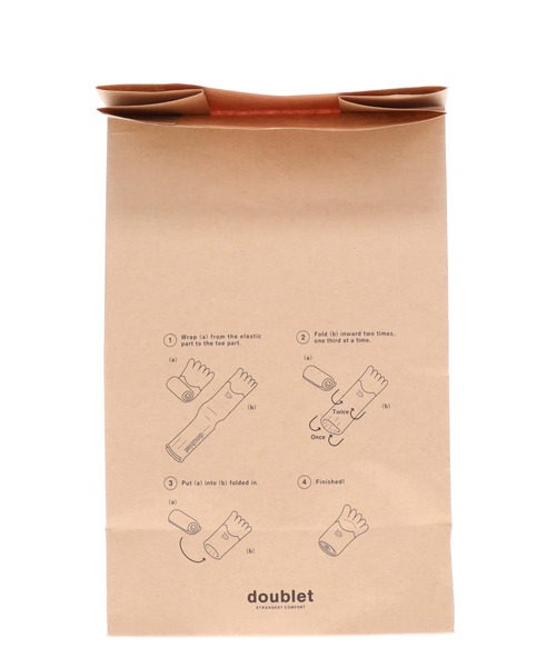 doublet(ダブレット)の「doublet “FRIED-POTATO”ソックス(ソックス/靴下・メンズ・ホワイト・FREE)」の3枚目の写真