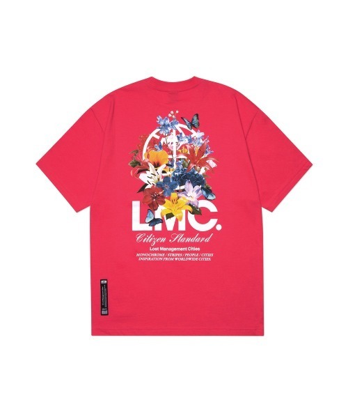 LMCの「FLOWER GARDEN TEE(Tシャツ/カットソー・メンズ・ホワイト/ブラック/ブラウン/コバルトブルー/コーラルピンク・M/XL/S/L)」の5枚目の写真