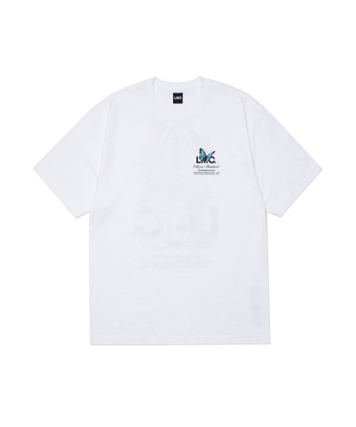 LMCの「FLOWER GARDEN TEE(Tシャツ/カットソー・メンズ・ホワイト/ブラック/ブラウン/コバルトブルー/コーラルピンク・M/XL/S/L)」の6枚目の写真