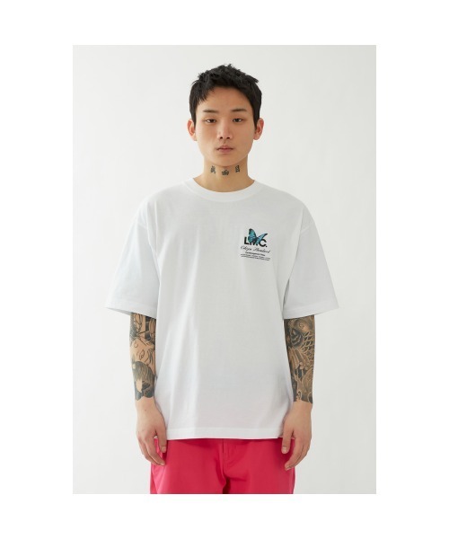 LMCの「FLOWER GARDEN TEE(Tシャツ/カットソー・メンズ・ホワイト/ブラック/ブラウン/コバルトブルー/コーラルピンク・M/XL/S/L)」の16枚目の写真