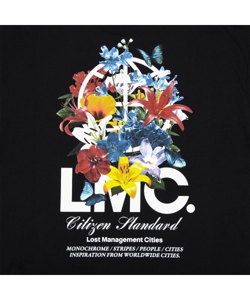 LMCの「FLOWER GARDEN TEE(Tシャツ/カットソー・メンズ・ホワイト/ブラック/ブラウン/コバルトブルー/コーラルピンク・M/XL/S/L)」の12枚目の写真