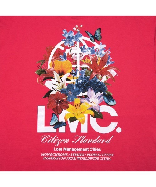 LMCの「FLOWER GARDEN TEE(Tシャツ/カットソー・メンズ・ホワイト/ブラック/ブラウン/コバルトブルー/コーラルピンク・M/XL/S/L)」の15枚目の写真