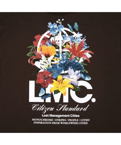 LMCの「FLOWER GARDEN TEE(Tシャツ/カットソー・メンズ・ホワイト/ブラック/ブラウン/コバルトブルー/コーラルピンク・M/XL/S/L)」の13枚目の写真