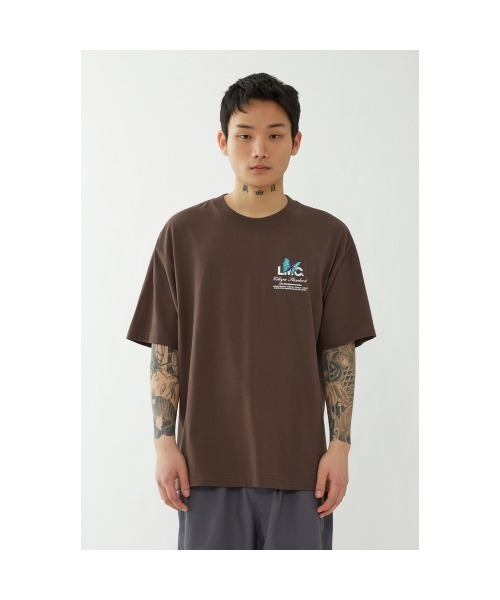 LMCの「FLOWER GARDEN TEE(Tシャツ/カットソー・メンズ・ホワイト/ブラック/ブラウン/コバルトブルー/コーラルピンク・M/XL/S/L)」の22枚目の写真