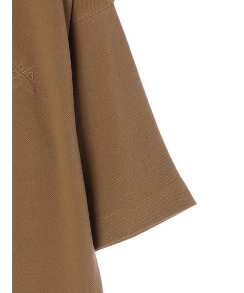 CRAFT STANDARD BOUTIQUE(クラフトスタンダードブティック)の「カノコBIGポロシャツ *(ポロシャツ・メンズ・ブラック/ベージュ/カーキ・LL/M/L)」の6枚目の写真