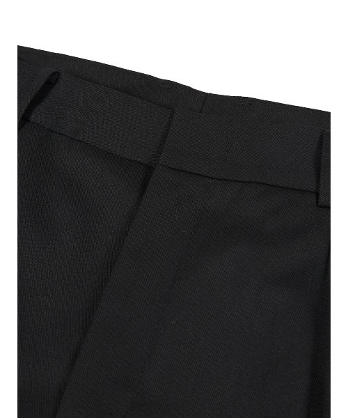 IEY(アイイーワイ)の「【IEY】TAILORED OVER PANTS IYPTBA004(スラックス・メンズ・ブラック/ダークベージュ・M/L)」の9枚目の写真