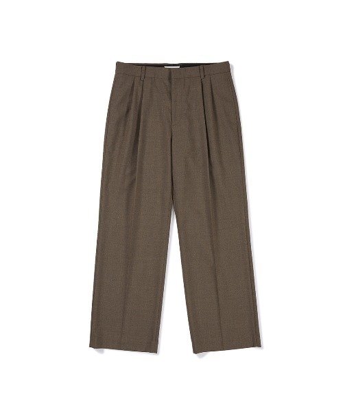 IEY(アイイーワイ)の「【IEY】TAILORED OVER PANTS IYPTBA004(スラックス・メンズ・ブラック/ダークベージュ・M/L)」の19枚目の写真