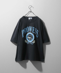 ZIP FIVE | 古着風クラックプリントビッグTシャツ(Tシャツ/カットソー)