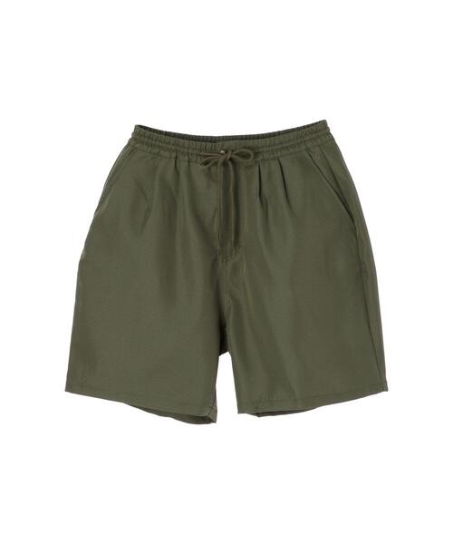 koe（コエ）の「ソフトライクリネンバルーンショーツ*（その他パンツ・メンズ・オリーブ/アイボリー/ブラック・M/L）」の6枚目の写真