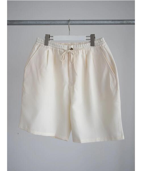 koe（コエ）の「ソフトライクリネンバルーンショーツ*（その他パンツ・メンズ・オリーブ/アイボリー/ブラック・M/L）」の7枚目の写真