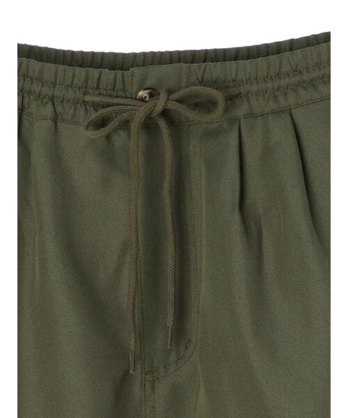 koe（コエ）の「ソフトライクリネンバルーンショーツ*（その他パンツ・メンズ・オリーブ/アイボリー/ブラック・M/L）」の12枚目の写真
