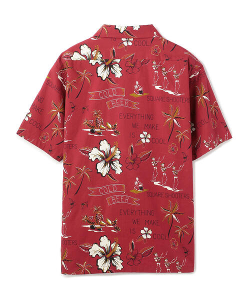 Schott ハワイアンシャツ バラ柄 半袖 schott（ショット）の「Schott/ショット/半袖ハワイアンシャツ