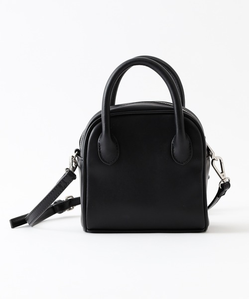 COLONY 2139（コロニートゥーワンスリーナイン）の「スクエアミニボストンバッグ/ショルダーバッグ（ボストンバッグ・レディース・ブラック/アイボリー/レオパード/ゼブラ・FREE）」の16枚目の写真