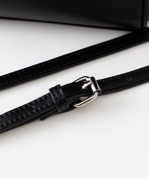 COLONY 2139（コロニートゥーワンスリーナイン）の「スクエアミニボストンバッグ/ショルダーバッグ（ボストンバッグ・レディース・ブラック/アイボリー/レオパード/ゼブラ・FREE）」の20枚目の写真