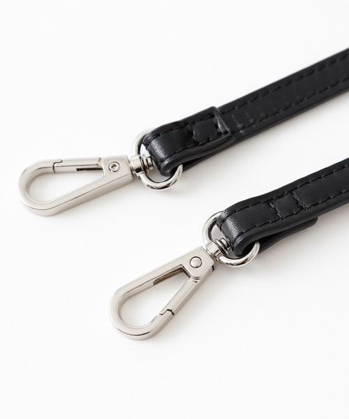 COLONY 2139（コロニートゥーワンスリーナイン）の「スクエアミニボストンバッグ/ショルダーバッグ（ボストンバッグ・レディース・ブラック/アイボリー/レオパード/ゼブラ・FREE）」の6枚目の写真