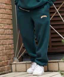 WEB限定 BEN DAVIS×FREAK'S STORE/ベンデイビス 別注 カレッジデザイン スウェットパンツ/セットアップ対応