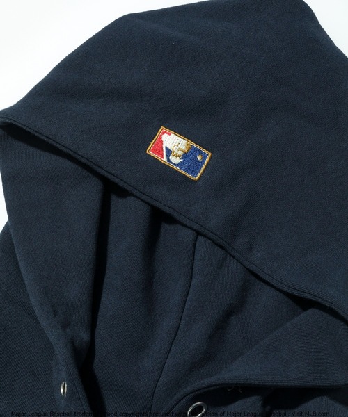 Munsingwear Grand-Slam(マンシングウェア グランドスラム)の「MLB×Munsingwear コラボレーションパーカー(パーカー・メンズ・ネイビー/ホワイト/グレー・S/L/XL/M)」の16枚目の写真