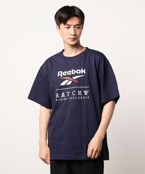 Reebok(リーボック)の「ロマンティッククラウン ショートスリーブ Tシャツ / Romantic Crown Short Sleeve T-Shirt(Tシャツ/カットソー・メンズ・ホワイト/ネイビー/ミント・LARGE/X-LARGE/XX-LARGE/MEDIUM/SMALL/X-SMALL/XXX-LARGE)」の22枚目の写真