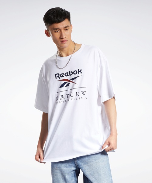 Reebok(リーボック)の「ロマンティッククラウン ショートスリーブ Tシャツ / Romantic Crown Short Sleeve T-Shirt(Tシャツ/カットソー・メンズ・ホワイト/ネイビー/ミント・LARGE/X-LARGE/XX-LARGE/MEDIUM/SMALL/X-SMALL/XXX-LARGE)」の12枚目の写真