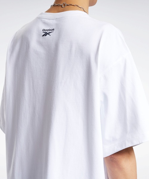 Reebok(リーボック)の「ロマンティッククラウン ショートスリーブ Tシャツ / Romantic Crown Short Sleeve T-Shirt(Tシャツ/カットソー・メンズ・ホワイト/ネイビー/ミント・LARGE/X-LARGE/XX-LARGE/MEDIUM/SMALL/X-SMALL/XXX-LARGE)」の9枚目の写真