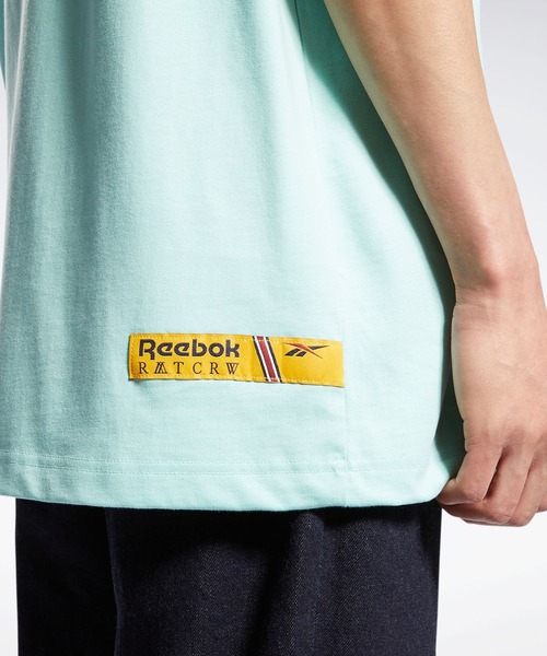Reebok(リーボック)の「ロマンティッククラウン ショートスリーブ Tシャツ / Romantic Crown Short Sleeve T-Shirt(Tシャツ/カットソー・メンズ・ホワイト/ネイビー/ミント・LARGE/X-LARGE/XX-LARGE/MEDIUM/SMALL/X-SMALL/XXX-LARGE)」の14枚目の写真