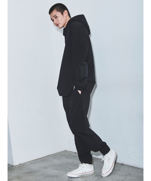 COTORICA（コトリカ）の「エルボーパッチナイロンパーカー（Tシャツ/カットソー・メンズ・オリーブ/ブラック・MEDIUM/LARGE）」の6枚目の写真