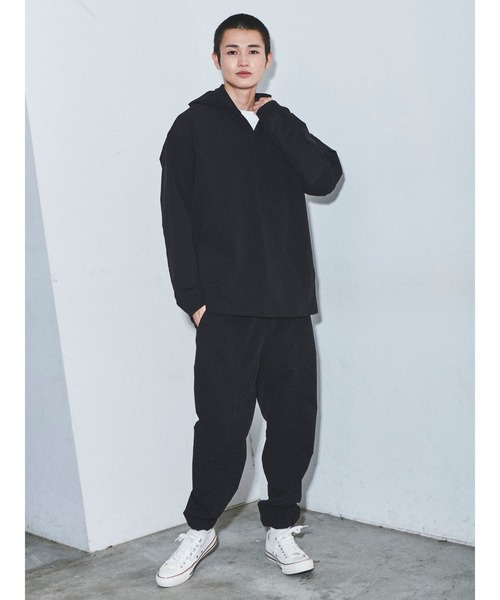 COTORICA（コトリカ）の「エルボーパッチナイロンパーカー（Tシャツ/カットソー・メンズ・オリーブ/ブラック・MEDIUM/LARGE）」の8枚目の写真