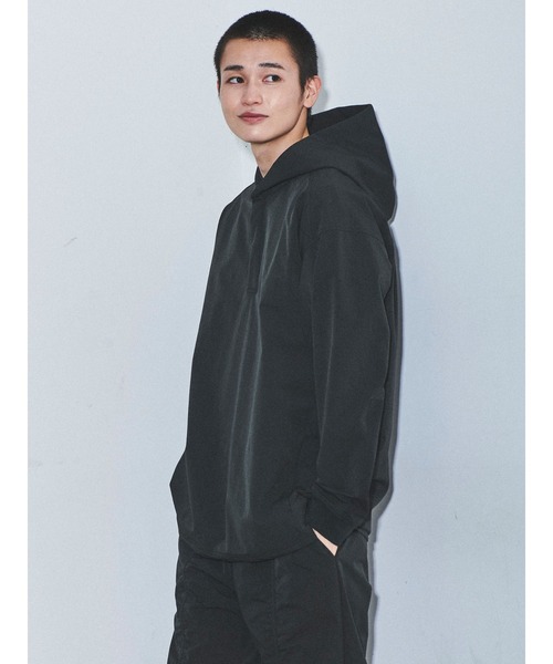 COTORICA（コトリカ）の「エルボーパッチナイロンパーカー（Tシャツ/カットソー・メンズ・オリーブ/ブラック・MEDIUM/LARGE）」の9枚目の写真