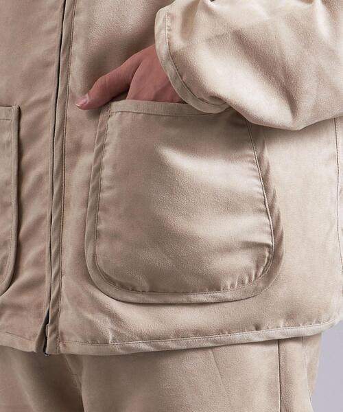 MONKEY TIME（モンキータイム）の「＜monkey time＞ FAUX SD C/LS ZP