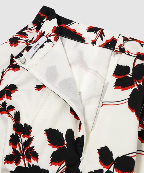 Erdem(アーデム)の「MERVYN SKIRT(スカート・レディース・ホワイト×ブラック・6/8)」の2枚目の写真