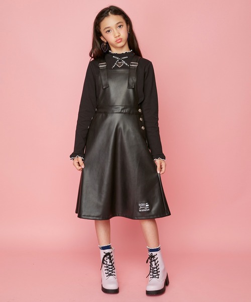 JENNI love（ジェニィラブ）の「ハートあきロゴリボンテレコトップス（Tシャツ/カットソー・キッズ・ブラック/サックスブルー/ピンク・130cm/140cm/150cm/160cm）」の11枚目の写真