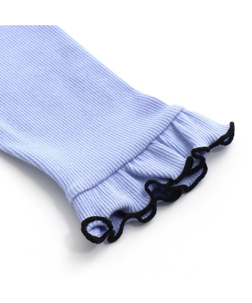 JENNI love（ジェニィラブ）の「ハートあきロゴリボンテレコトップス（Tシャツ/カットソー・キッズ・ブラック/サックスブルー/ピンク・130cm/140cm/150cm/160cm）」の10枚目の写真