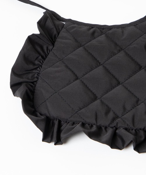 WEGO（ウィゴー）の「WEGO/キルティング付け襟（付け襟・レディース・ブラック/オフホワイト・FREE）」の7枚目の写真