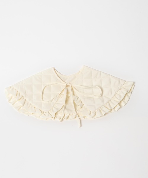 WEGO（ウィゴー）の「WEGO/キルティング付け襟（付け襟・レディース・ブラック/オフホワイト・FREE）」の15枚目の写真