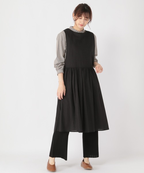 studio CLIP（スタディオクリップ）の「14ゲージ柄編みインナーパンツ（その他パンツ・レディース・ブラック/アイボリー・LARGE/MEDIUM）」の13枚目の写真